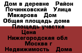 Дом в деревне › Район ­ Починковский › Улица ­ Макарова › Дом ­ 22 › Общая площадь дома ­ 25 › Площадь участка ­ 20 › Цена ­ 800 000 - Нижегородская обл., Москва г. Недвижимость » Дома, коттеджи, дачи продажа   . Нижегородская обл.